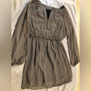 Long Sleeve Women’s Polka Dot Dress Size Medium